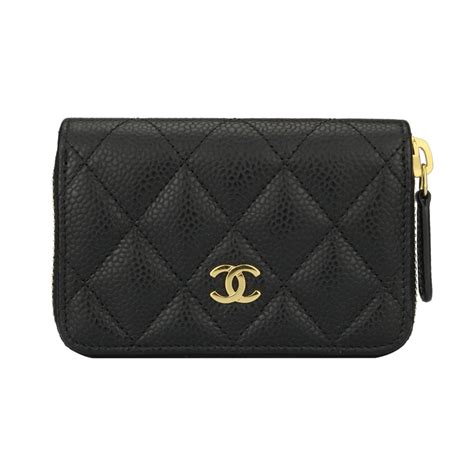 chanel zipper coin purse|Chanel coin purse wallet.